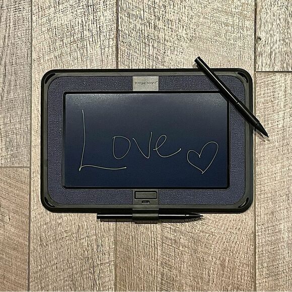 New! “Boogie Board” by Dashboard, Dark Blue & Black, Reusable Writing Tablet. - Picture 1 of 13